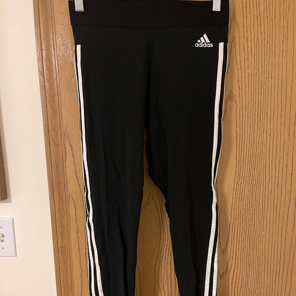 Adidas Three Stripe Leggings